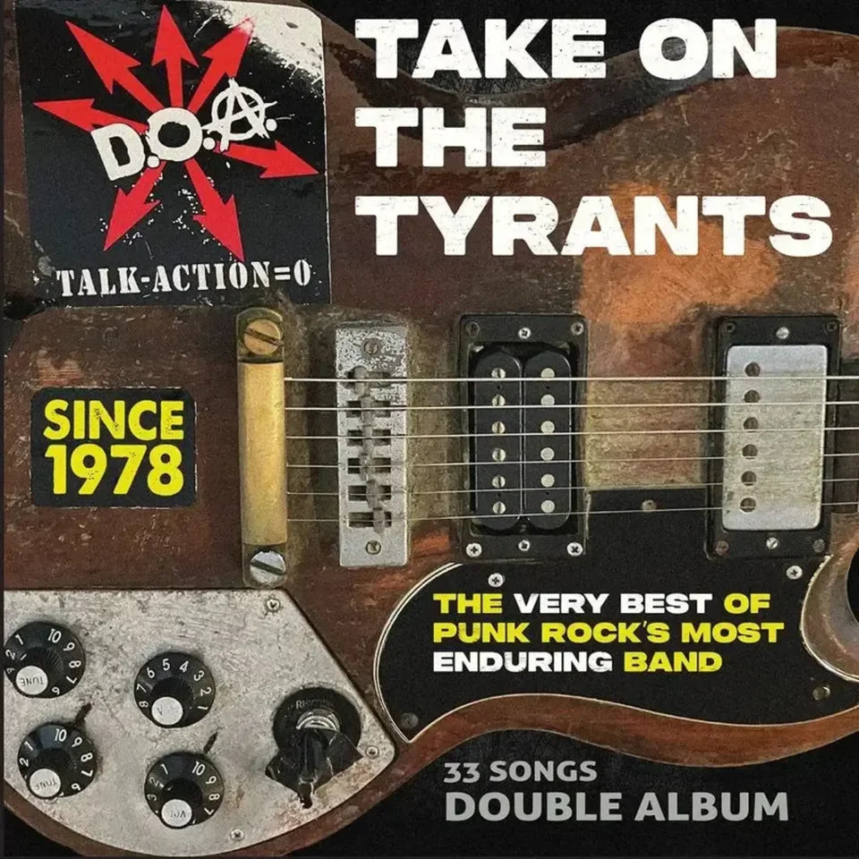 D.O.A. - Take On The Tyrants (2LP-red vinyl)