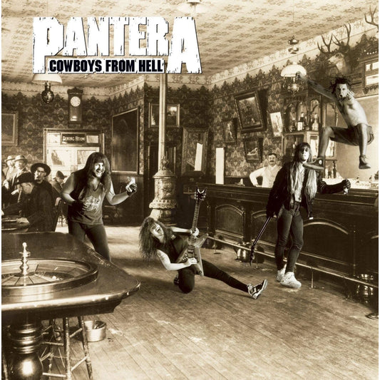 Pantera - Cowboys From Hell (white & whiskey brown marble vinyl)