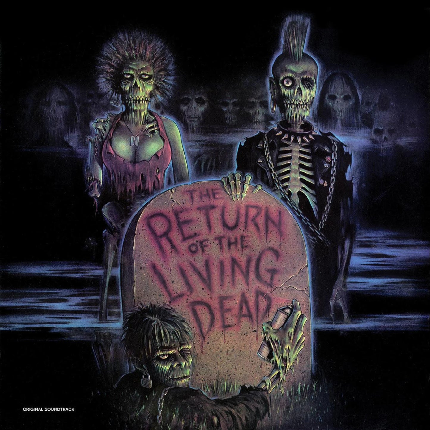 Various Artists - The Return of the Living Dead (Clear with blood red splatter vinyl)